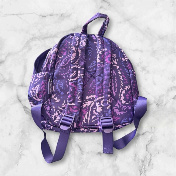 Vera Bradley 💜Purple Paisley Mini Backpack💜☮️ - Picture 2 of 7